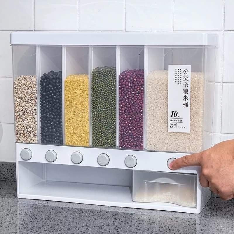 6 in1 Kitchen Storage Food Box