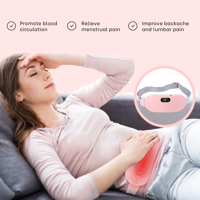 Period Pain Relieve Heating & Massager Pad